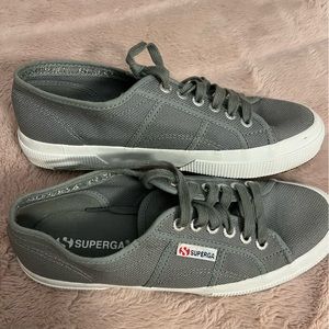 SUPERGA Cotu Classic in Grey Size 8